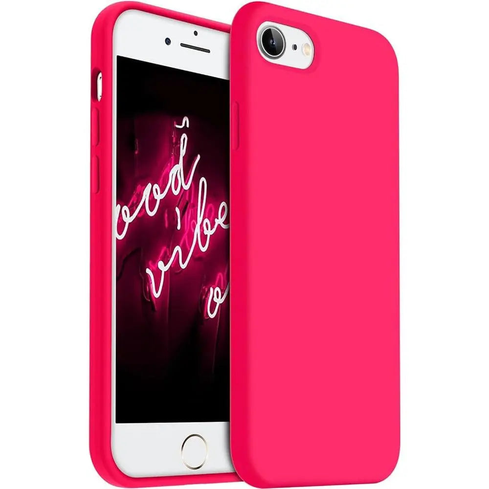 Entronix Case Compatible with iPhone 8/7/SE (2nd Gen) - Soft-Touch Liquid Silicone