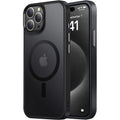 Entronix [Magnetic] Case Compatible with iPhone 13 Pro Max - Translucent Frosted Matte