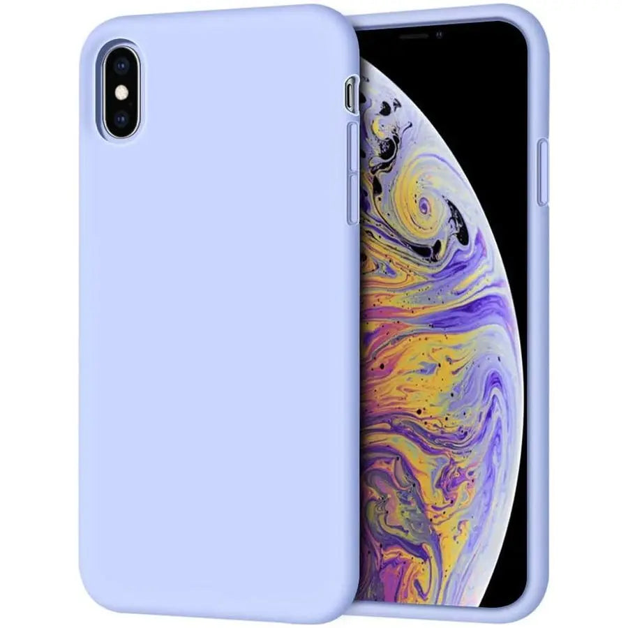 Entronix Case Compatible with iPhone X/XS - Soft-Touch Liquid Silicone
