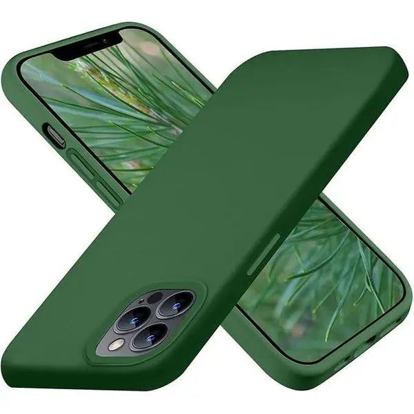 Entronix Case Compatible with iPhone 12/12 Pro - Soft-Touch Liquid Silicone