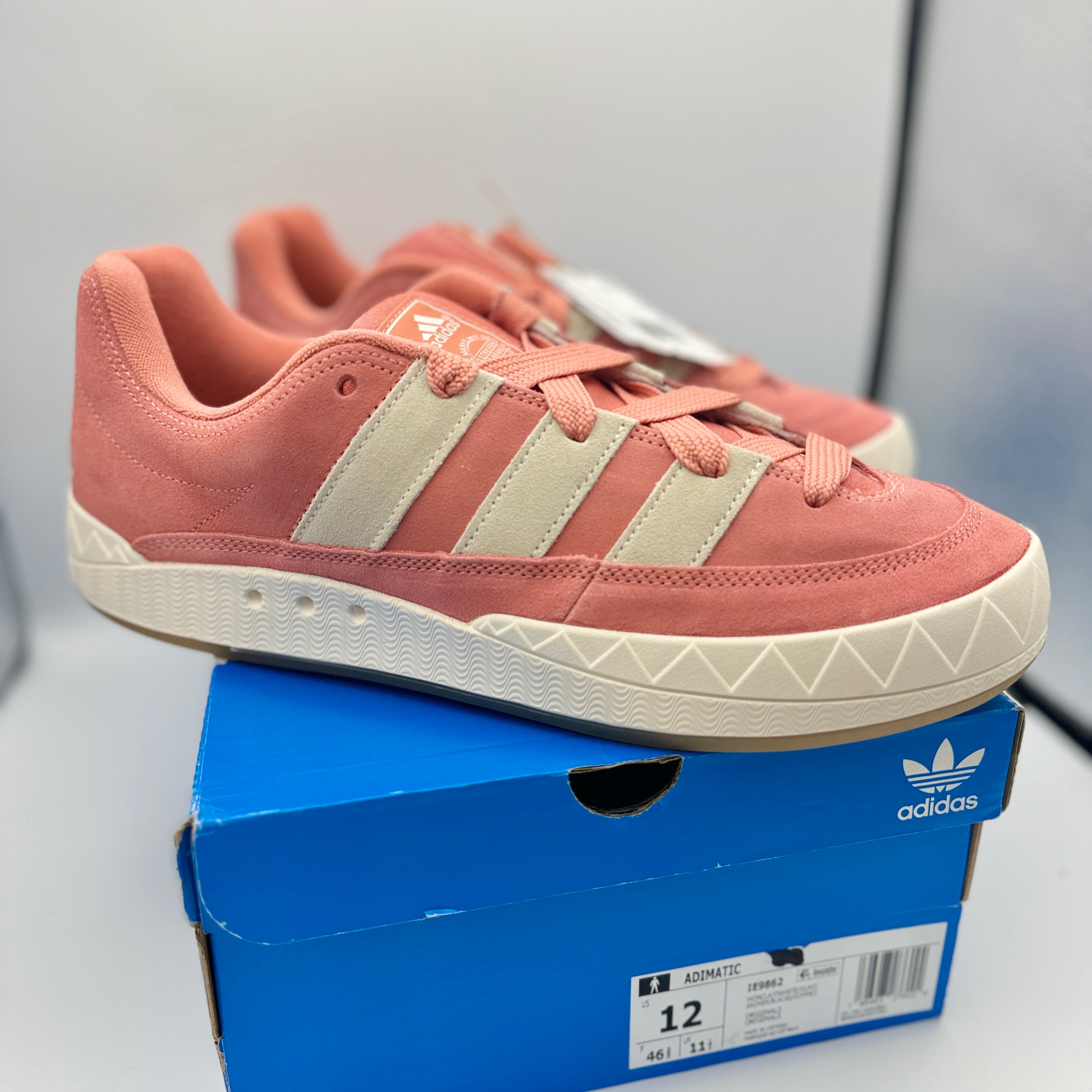 Adidas Originals Adimatic Sneakers Wonderclay Salmon Shoes Suede Leather