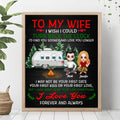Personalized To My Wife Poster - Gift For Wife/ Husband - I Love You Forever And Always