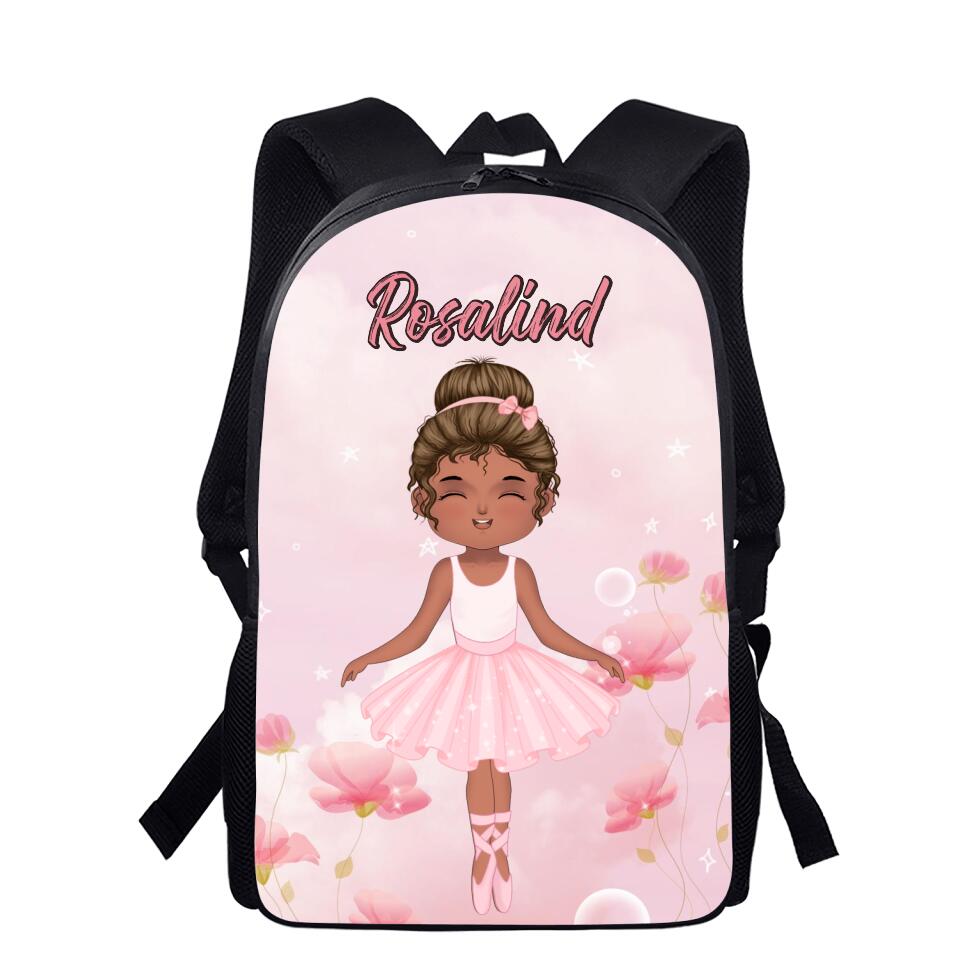 Personalized Ballet Bag Set - Back To School Gift Idea For Kids/Ballet Lovers