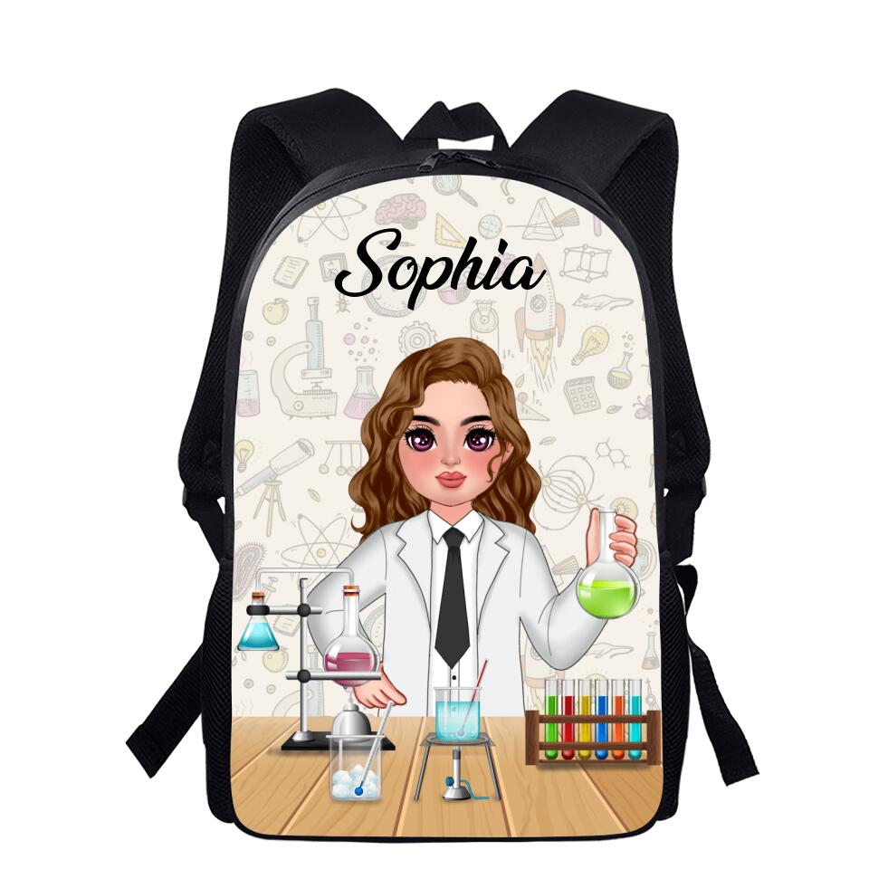 Custom Personalized Science Bag Set - Gift Idea For Kids/ Science Lovers