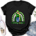 Personalized Irish Girl Unisex T-shirt/Sweatshirt/Hoodie - Gift Idea For St Patrick's Day - Feeling Lucky