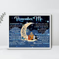 Personalized Memorial Poster - Up to 4 Pets - Best Gift For Dog/Cat Lovers - Remember Me
