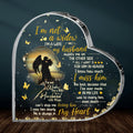 To My Husband In Heaven Acrylic Plaque - Sympathy Gift For Loss Of Husband - He Is Always In My Heart