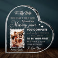 Personalized To My Wife Acrylic Plaque - Gift Idea For Couple - To My Wife