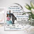 Personalized Memorial Acrylic Plaque - Memorial Gift Idea For Horse Owner - If I Could Have One More Wish, One Dream That Would Come True