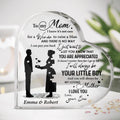 Personalized Mom And Son Acrylic Plaque - Gift Idea For Mother's Day - To My Mom