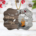Personalized Memorial Pet Mom Rectangle Wooden Ornament - Gift Idea For Dog/Cat Lovers - Up to 4 Dogs/Cats - I Am Always With You
