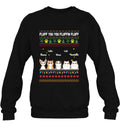 Personalized Xmas Cat Shirt - Up to 5 Cats - Christmas Gift Idea For Cat Lover - Fluff You You Fluffin Fluff