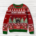 Personalized Xmas Pets All-Over Print Sweater - Up to 4 Pets - Gift Idea For Dog/Cat Lovers - Merry Woofmas