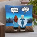 Personalized Memorial Family Quilt/Fleece Blanket/Pillow Cover - Up to 6 People - Memorial Gift For Family