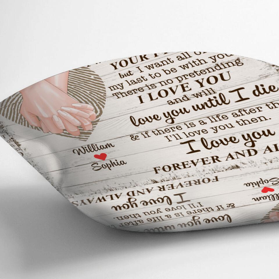 Personalized The Day I Met You Pillow Cover - Valentine's Day Gift Idea For Couple