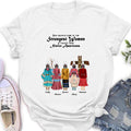 Custom Personalized T-Shirt/Hoodie/Sweatshirt/Long Sleeves - Gift for Native American Best Friends/Sisters - Up to 5 Girls