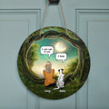 Personalized Dog/Cat Memorial Door Sign - Up to 5 Pets - Best Gift For Dog Lover - I Still Talk To You