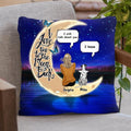 Personalized Memorial Pet Pillow Cover - Up to 4 Pets - Best Gift For Dog/Cat Lover - I Love You To The Moon & Back