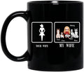 Custom Personalized My Wife Coffee Mug - Gift Idea For Husband/ Wife/ Dog/Cat Lover - Your Wife My Wife