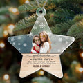 Personalized Friend Photo Acrylic Ornament - Christmas Gift Idea For Friends/Besties - Good Friends Are Like Stars