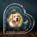 Personalized Memorial Pets Photo Acrylic Plaque - Memorial Gift Idea For Pet Owners