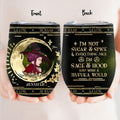 Personalized La Lune Witch Wine Tumbler - Gift Idea For Witch - I'm Not Sugar & Spice & Everything Nice