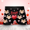 Custom Men's Boxer Briefs - Valentine's Day Gift Idea For Men, Boyfriend, Husband - Tonight/ Not Tonight