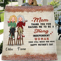 Personalized Mother Fleece Throw Blanket/Quilt - Mother's Day Gift Idea For Mother From Daughter - Still Need Mom