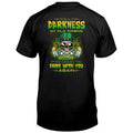 Personalized St Patrick's Day Beer Skull T-shirt - Gift Idea For St Patrick's Day/Beer Lover - Hello Darkness My Old Friend I've Come To Drink With You Again