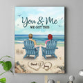 Custom Personalized Couple Canvas - Gift Idea For Couple - You & Me We Got This