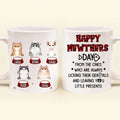 Personalized Cats  Mug - Up to 5 Cats - Best Gift Idea For Cat Lovers - Happy Mewthers Day