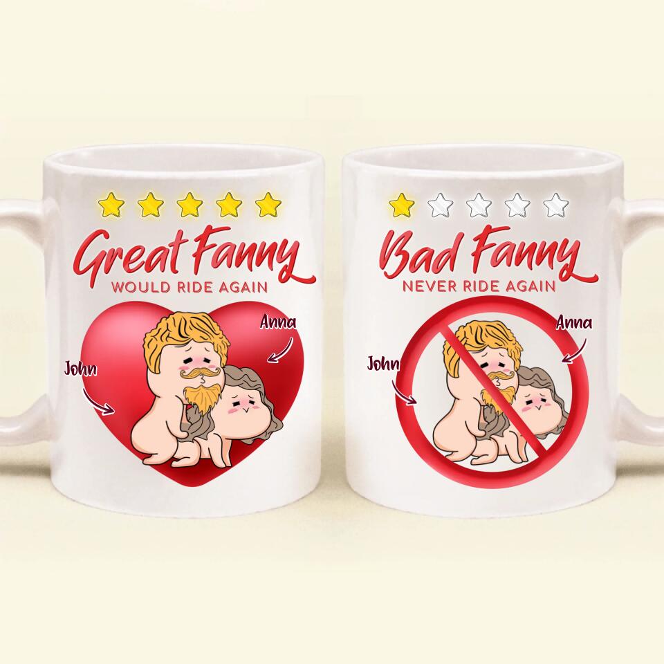 Personalized Funny Coffee Mug - Gift Idea For Lovers - Great Fanny Would Ride Again