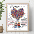 Custom Personalized Mom Vertical Poster - Gift Idea For Mother's Day/Mother-In-Law - You're The Mother I Received The Day I Wed Your Son
