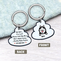 Personalized Pet Acrylic Keychain - Mother's Day Gift Idea for Dog/Cat Owners - Oh Shit I'm Lost Please Call My Mom