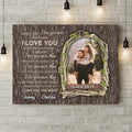 Personalized Couple Photo Canvas - Gift Idea For Couple - When I Say I Love You More I Don't Mean I Love You More Than You Love Me