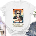Personalized Cat Mom/ Dad Unisex T-shirt/ Sweatshirt/ Hoodie - Gift Idea For Cat Lovers/ Father's Day/ Birthday - Happy Father's Day Human Servant