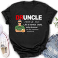 Personalized Uncle Shirt/Hoodie - Father's Day/Birthday Gift Idea for Uncle - Druncle Like A Normal Uncle Only Drunker