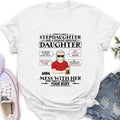 Personalized Stepdaughter Shirt/Hoodie - Father's Day Gift Idea For Dad - I Don't Have A Stepdaughter I Have A Freaking Awesome Daughter