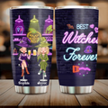 Personalized Witch Besties Tumbler - Halloween Gift Idea For Friends/Besties - Best Witches Forever