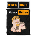 Personalized Couple Quilt Bed Sets - Best Gift Idea For Husband/Wife/Birthday/Anniversary