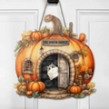 Personalized Halloween Pet Wooden Sign - Up to 6 Pets - Gift Idea for Dog/Cat Lovers