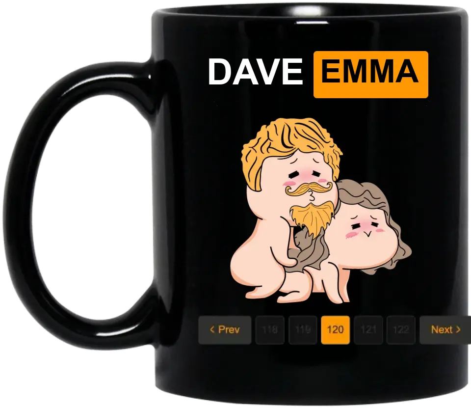 Personalized Couple Coffee Mug - Best Gift Ideas For Husband/Wife/Birthday/Anniversary - Wetday Thirstday Freakday