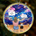 Personalized Memorial Pet Acrylic Ornament - Up to 4 Pets - Memorial Gift Idea For Dog/Cat/Rabbit Lovers - I Still Talk About You