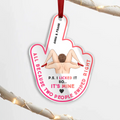 Personalized Couple Acrylic Ornament - Christmas Gift Idea For Couple - All Because Two People Swiped Right