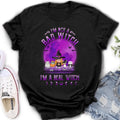 Personalized Witch Shirt/Hoodie - Gift Idea For Halloween/Witch Lovers - Up to 4 Pets - I'm Not A Bad Witch I'm A Real Witch