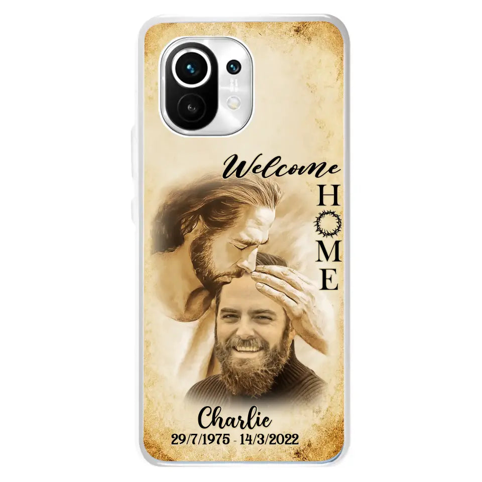 Custom Personalized Memorial Photo Phone Case - Memorial Gift Idea For Family Member/ Pet Owner - Welcome Home - Case For Xiaomi/ Oppo/ Huawei
