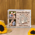 Personalized Memorial Husband Acrylic Plaque - Upload Photos - Memorial Gift Idea For Loss Husband - Missing You Always