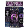 Personalized Witch Quilt Bed Sets - Halloween Gift For Witch Enthusiast - Smoke Of Air And Fire And Earth