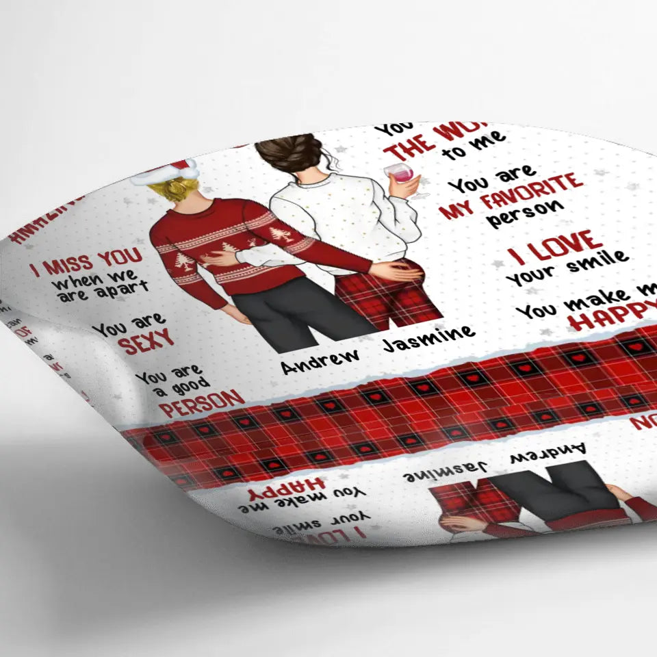 Personalized Couple Quilt/Fleece Throw Blanket/Pillow Cover - Gift Idea For Couple/Husband/Wife - In Case I Haven't Told You Lately