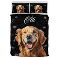 Custom Personalized Pet Photo Quilt Bed Set - Custom Pet Portrait - Gift Idea For Dog/Cat Lover